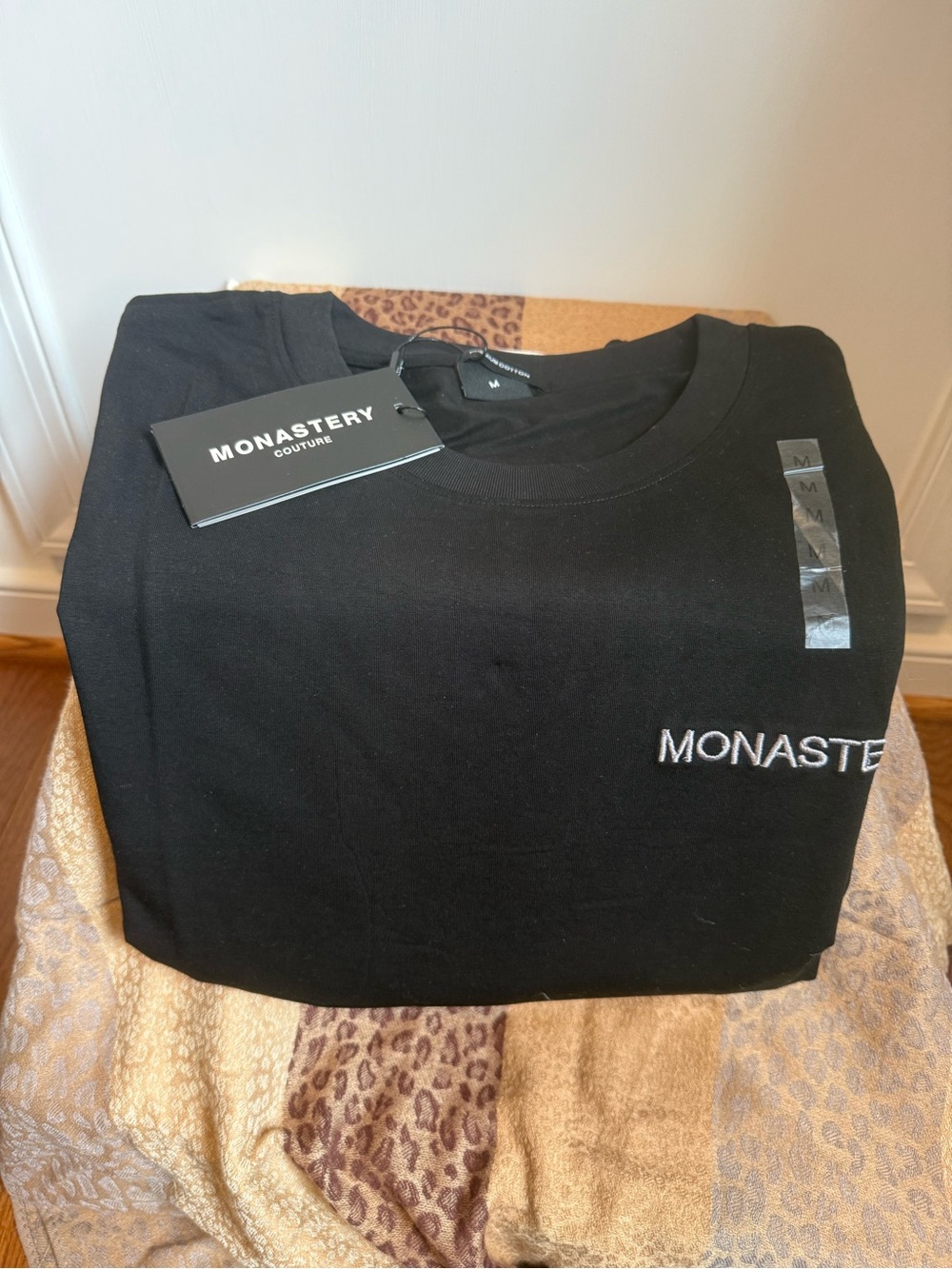 Men’s Black Crewneck T-Shirt